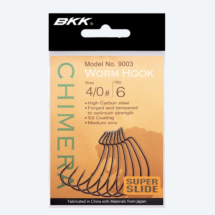 BKK Spoon-22 UVO Orange Fishing Hooks – Sizes 4, 2, 1/0 – UV Coated Spoon Hooks For Trout & More