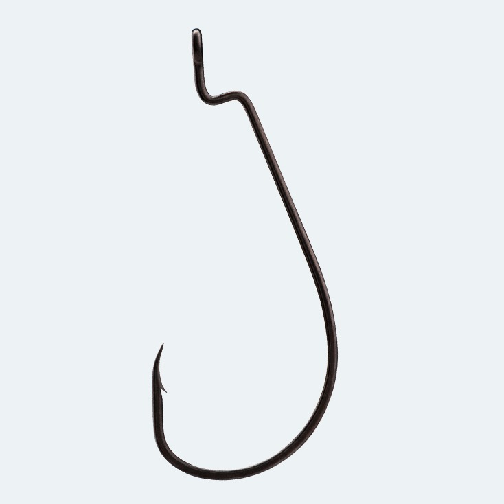 Matzuo MHS-140 Sickle Bass Worm Hooks – 2 Pack (88 Total Hooks) Assorted Sizes