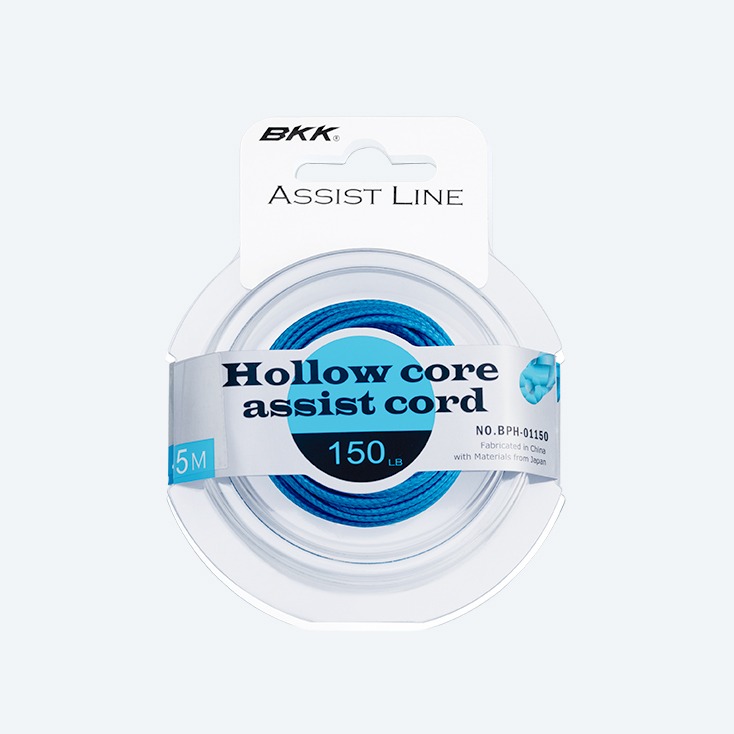 BKK Hollow Core Assist fishing Cord