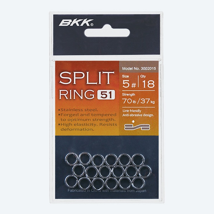BKK Split Ring, BKK hooks
